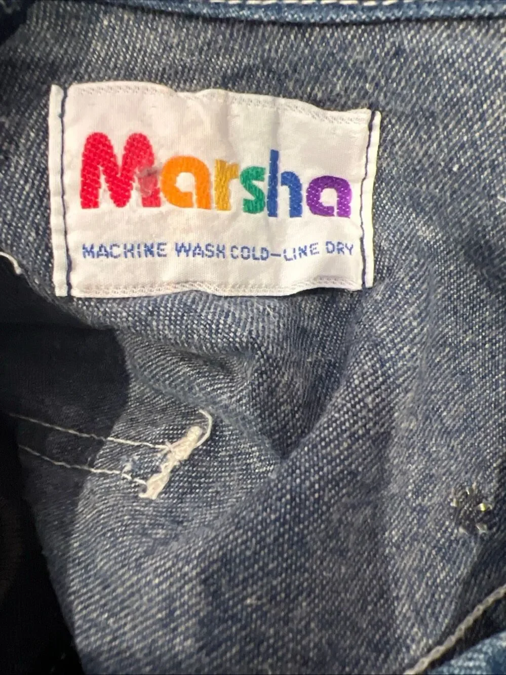 Vintage Oshkosh B’gosh Baseball overalls Marsha Sz.2 T